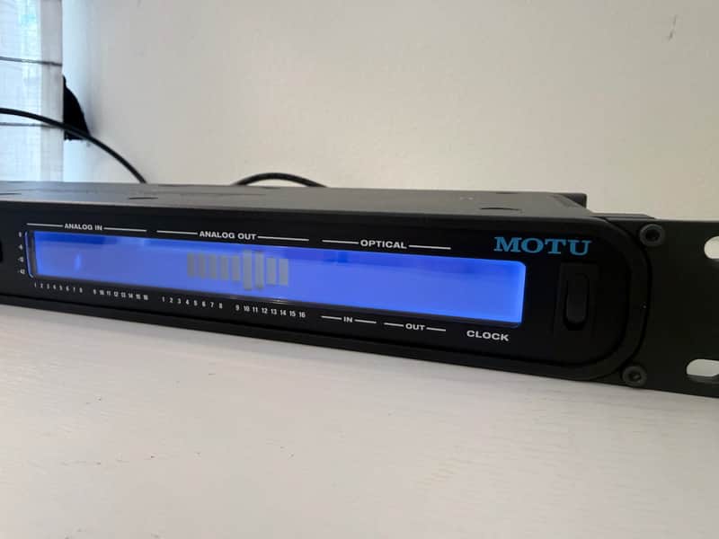 MOTU 16A Thunderbolt / USB 2.0 Audio Interface 2014 - Present - Black image 1