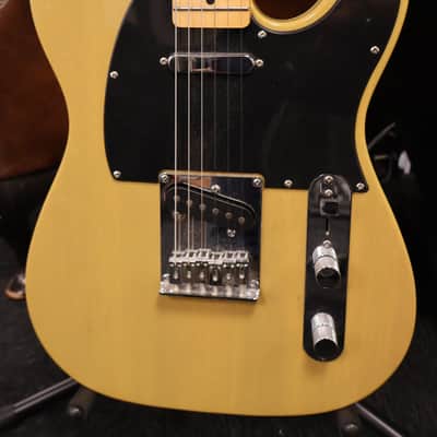 Squier Affinity Telecaster Black Pickguard, Butterscotch Blonde (USED) image 2