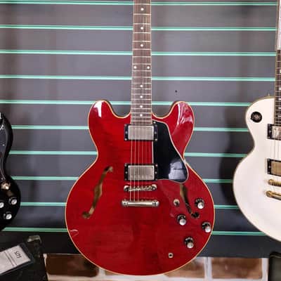 Navigator By ESP SA-120 Cherry circa.1980’s Semi-Hollow Electric Guitar image 2