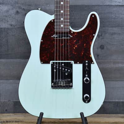 Pre-Owned Fender Ultra Luxe Telecaster - Transparent Surf Green with Hard Shell Case