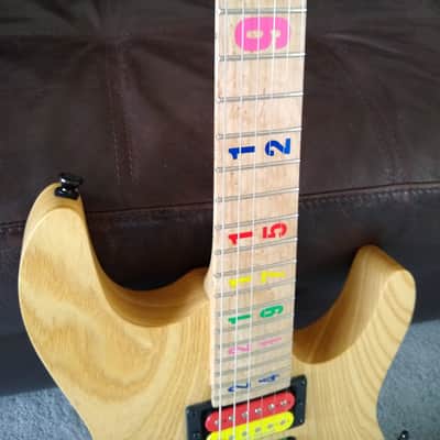 Kiesel JB24 Jason Becker Tribute Numbers Guitar Natural image 5