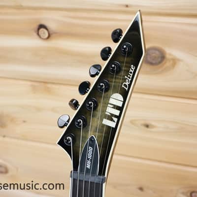 ESP LTD MH-1000 Evertune FM - Charcoal Burst image 13