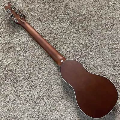 Washburn RO10TBL Rover Steel String Travel Acoustic Guitar 2010s - Trans Blue image 13