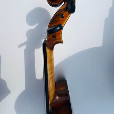 Fine Italian labeled Violin Stefano Scarampella di Brecia Fece In Mantova 1855 image 21