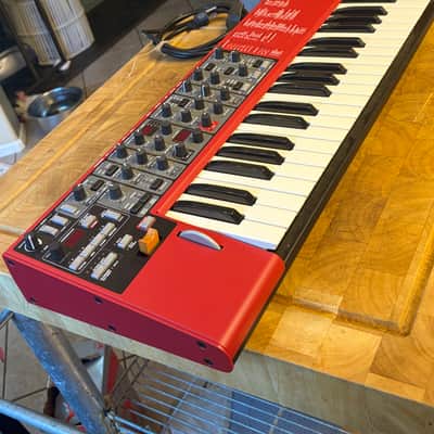 Nord Lead A1 49-Key 26-voice Polyphonic Synthesizer 2014 - 2022 - Red - Excellent image 14