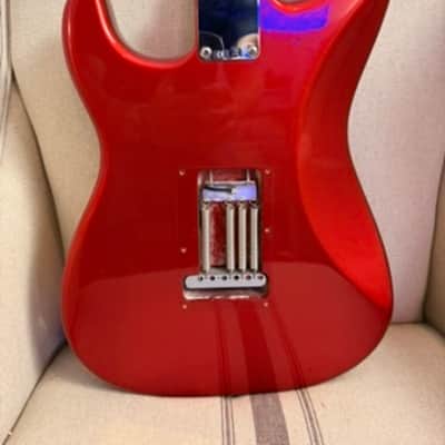 Fender Vintage Hot Rod '57 Stratocaster 2007 - 2013 - Candy Apple Red image 6