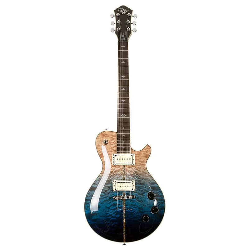 Michael Kelly Mod Shop Patriot Instinct Duncan Electric Guitar (Blue Fade)(New) image 1