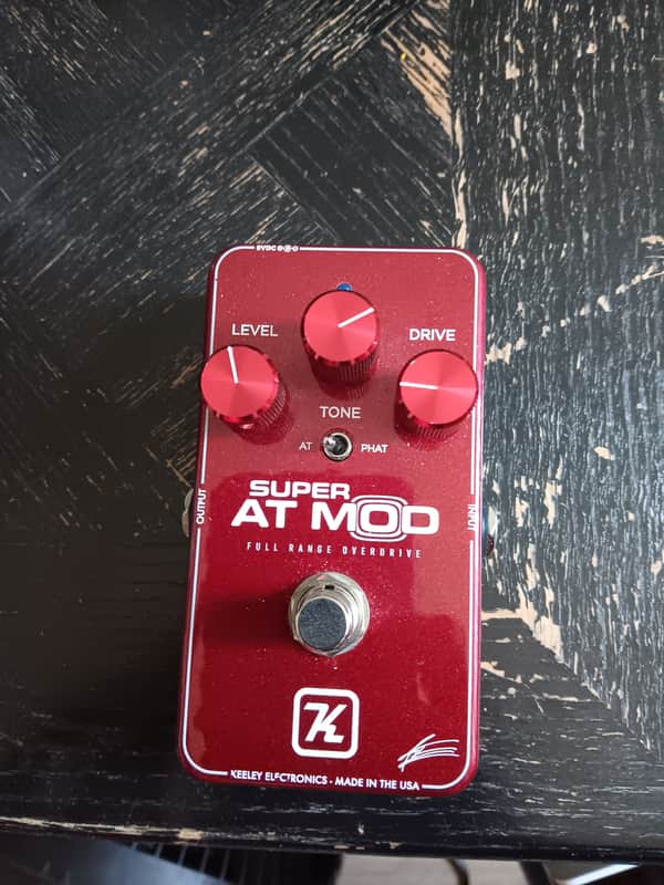 Keeley Super AT Mod Andy Timmons Signature Overdrive 2023 - Present - Red image 1