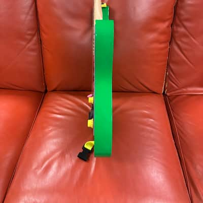 2017 Ibanez JEM777-LG Steve Vai 30th Anniversary Limited Edition with Pink Pickups Loch Ness Green image 10