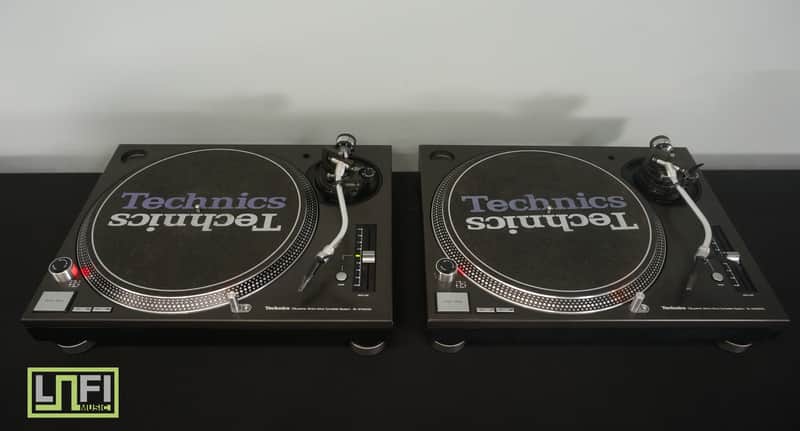 Technics SL-1210 MK3D Professional DJ Turntable Pair - Black | Reverb