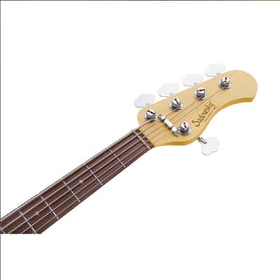 Sadowsky MetroExpress 21 Fret Vintage JJ Bass 5 String Candy Apple Red Metallic High Polish Maple Board image 11
