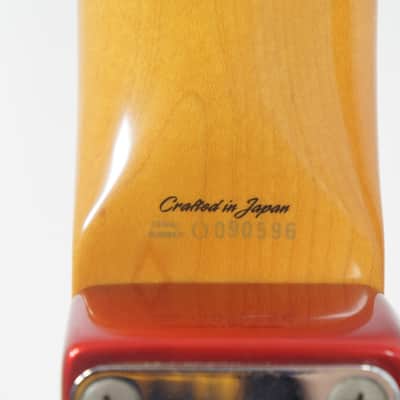 [SALE Ends June 30] Fender Japan JG-66 JAGUAR CAR Candy Apple Red 1997 O Serial JG66 MIJ TOM Bridge image 13