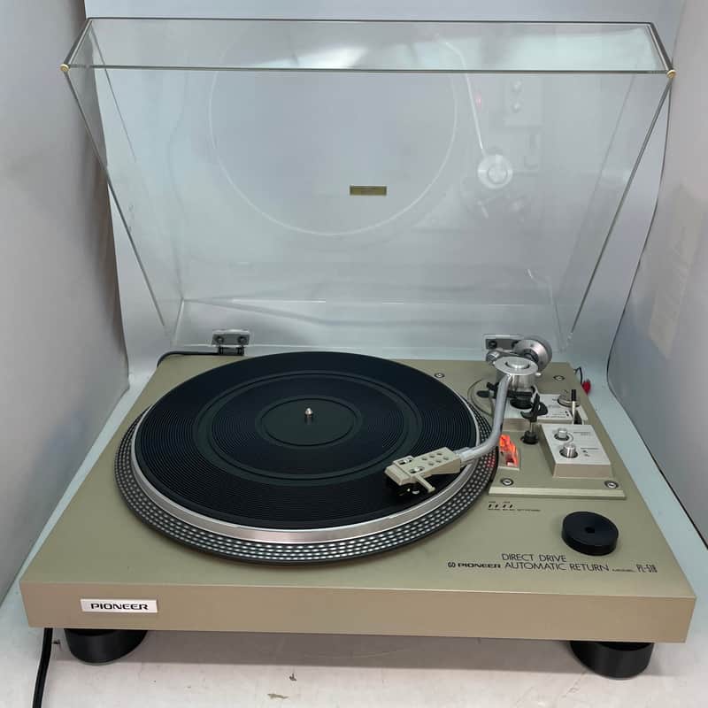 Pioneer PL-518 Stereo Direct Drive Automatic Turntable TESTED WORKS GREAT