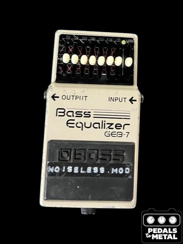 Boss GEB-7 Noiseless Mod - Present - Gray - X16986 image 1