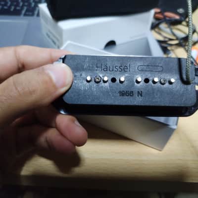 Haussel Pickups 1956 P90 neck 2025 - Black image 4