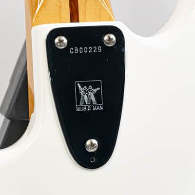 Music Man StingRay Retro ‘70s 4-String Bass White w/ OHSC | Vintage Swagger, Modern Power image 13