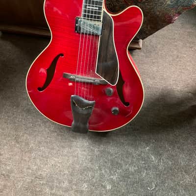 Fender D’Aquisto Deluxe Custom Shop Red image 3