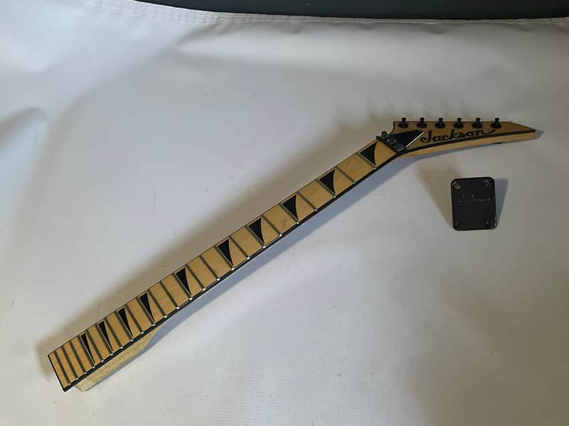 2000's Japan Jackson DK2M Maple Bound Fully Loaded Guitar Neck Floyd Ready 24 Fret Sharkfin image 1