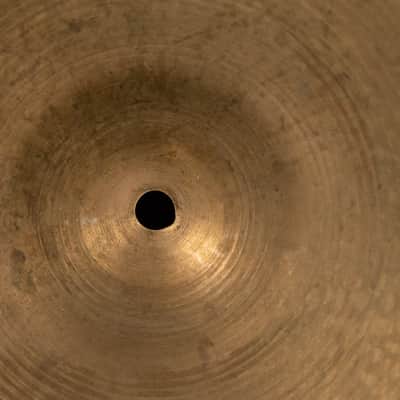 1970s Zildjian A 16" Hollow Logo Crash Cymbal 1077g image 2