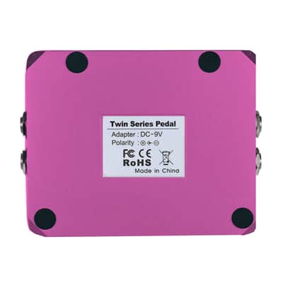 Rowin Canada LTD02 Time Maker Pink Digital Delay Twin Series Guitar Effect Pedal image 6
