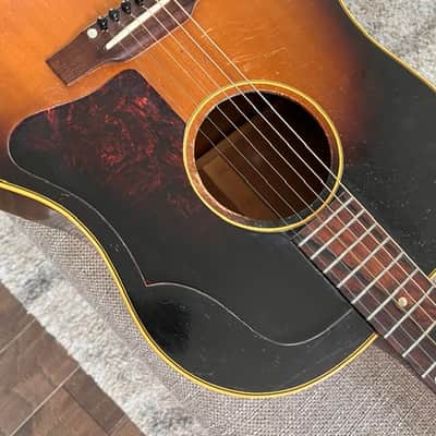 Used Gibson J-45 Sunburst Acoustic Guitar w/Chipboard Case (Est. 1957) – Very Good Condition image 6