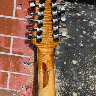 Pavel 12-String Electric Hollow Body 2000 - a stunning over the top Blonde 12-string on a budget. image 6