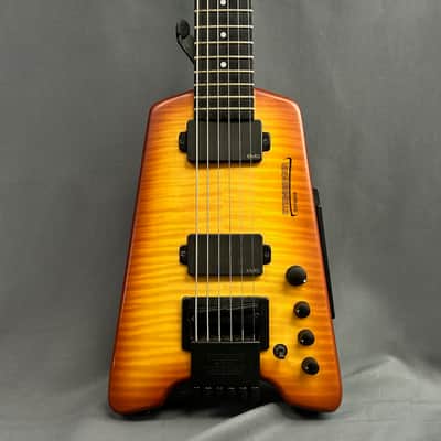 Steinberger Synapse ST-2FPA Transcale- Baritone Tuned - Flame Orange Burst w/ Gigbag image 14
