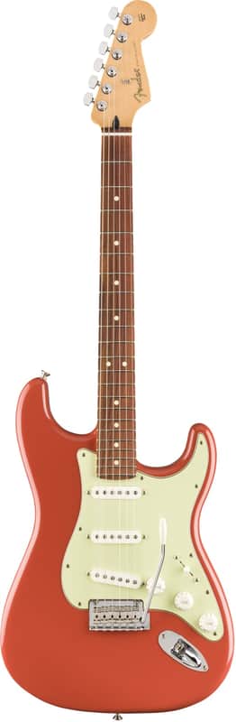 Fender Limited Edition Player Stratocaster Electric Guitar, Pau Ferro Fingerboard, Fiesta Red image 1