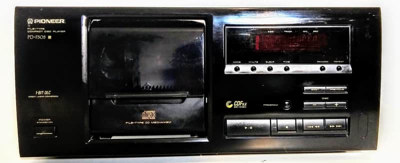 PIONEER PD-F505 FILE-TYPE 25 DIGITAL CD COMPACT DISC CHANGER image 1