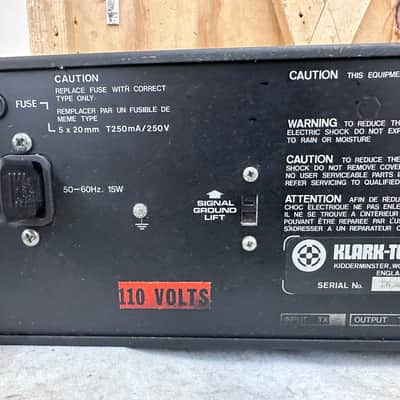 Immagine Klark Teknik DN360 2-Channel 31 Band Graphic Equalizer - Tested & Working #4705 - 7