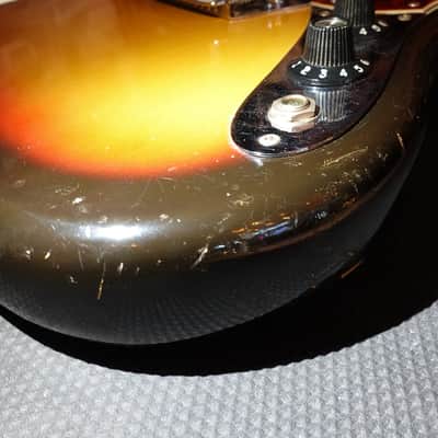 1966 Fender Electric XII - Sunburst w/ OHSC - All Original image 11