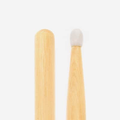 Pro-Mark TX2BN Hickory 2B Nylon Tip Drum Sticks (Pair) image 2