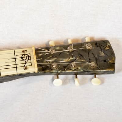1952 National Chicagoan Lap Steel Guitar – Original Vintage Valco Era – Includes Case & Cable Adapter image 8