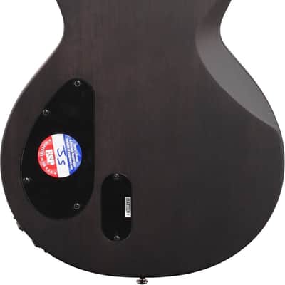 ESP LTD BB-600 Ben Burnley Signature Baritone Electric Guitar, Ebony Fingerboard, See Thru Black Sunburst Satin image 2