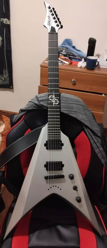 Solar Guitars V2.6 2019 - Silver image 1