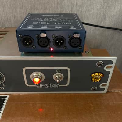 Coil Audio CA-286s as-new 110/120V w/ Palmer 2 I/O 48V image 11