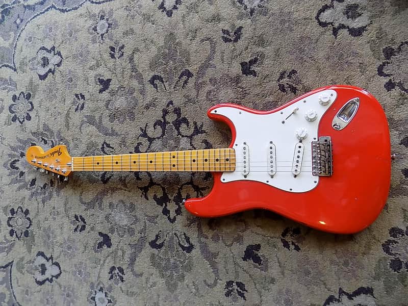 Fender Stratocaster 1972 Dakota Red refin image 1