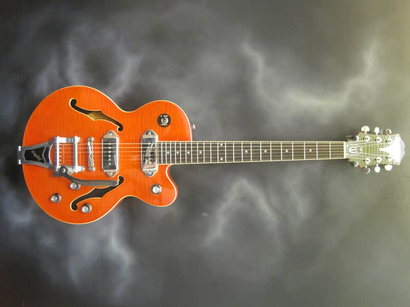 Epiphone Limited Edition Wildkat Sunrise Orange image 1