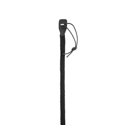 D'Addario 1" Braided Mandolin Strap - Black image 1