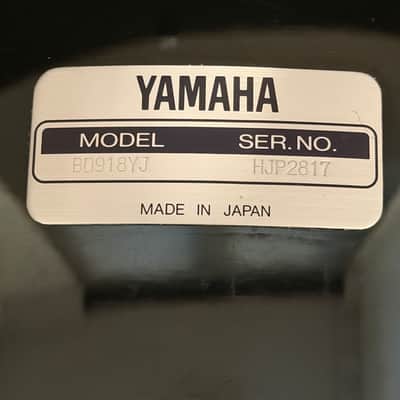 Yamaha Recording Custom 18" - 10" - 14" 2013 - Solid Black image 22