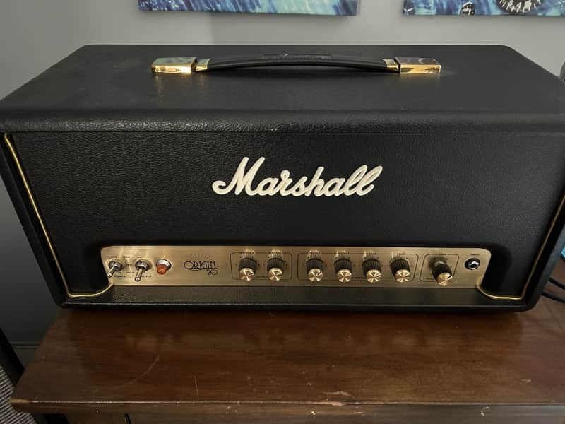 Marshall Origin ORIGIN20H 20-Watt Tube Guitar Amp Head 2018 - Present - Black