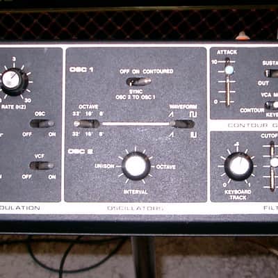 Moog Taurus II 1981 - 1983 Black Bass Pedal Synthesizer w/ Pedals & Tone Generator image 2