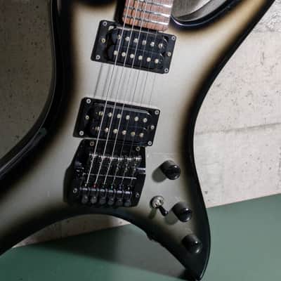 B.C. Rich Stealth NJ Series MIJ 80's Grey Burst Japan Kahler image 4