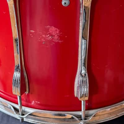 Ludwig 80's 11 x 14" Marching Snare Drum 12 Lugs USA image 6