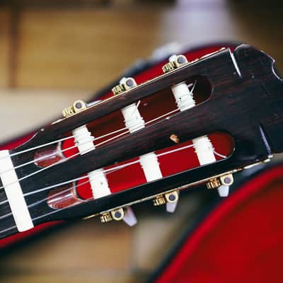 1998 K.Yairi RS-5 Classical Guitar – Hand Crafted in Japan | Solid Top | Signed Label | Hard Case | Vintage Tone image 12