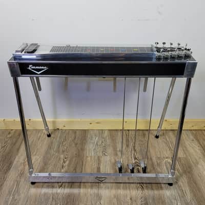 1967 Emmons Pedal Steel S-10 3x4 Push/Pull - Black Mica Free Shipping image 1