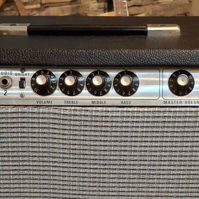 Fender Bassman Ten 2-Channel 50-Watt 4x10" Guitar Combo 1972 - 1976 - Silverface image 4