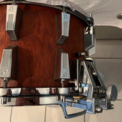 Sonor Signature HLD 580 Heavy Bubinga 14x8" Snare Drum - 24 Lugs - Excellent Condition image 10