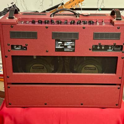 Vox AC30C2 2x12” Custom Limited Edition 2-Channel 30-Watt 2x12" Guitar Combo Classic Vintage Red image 2