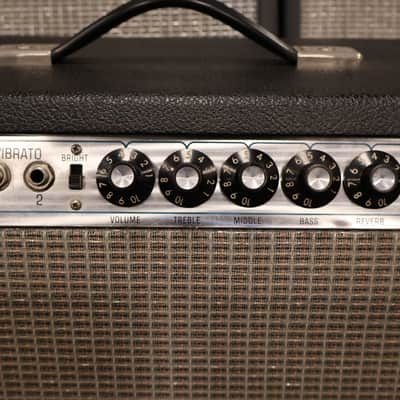 Fender 70s Twin Reverb Silverface Export Model image 3